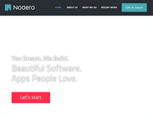 Tablet Screenshot of nodero.com